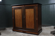 Load image into Gallery viewer, English Birdeye Maple Cabinet C. 1900