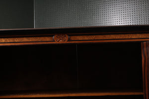 English Birdeye Maple Cabinet C. 1900