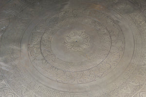 A Decorative Brass Topped Table c.1930