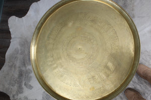 A Decorative Brass Topped Table c.1930