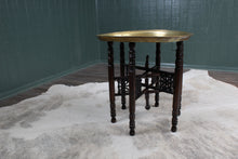 Load image into Gallery viewer, A Decorative Brass Topped Table c.1930