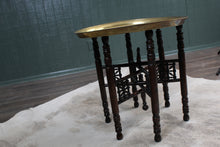 Load image into Gallery viewer, A Decorative Brass Topped Table c.1930