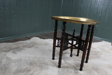 Load image into Gallery viewer, A Decorative Brass Topped Table c.1930