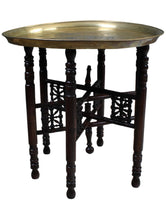 Load image into Gallery viewer, A Decorative Brass Topped Table c.1930