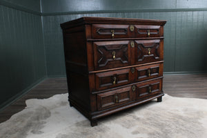 Period English Oak Chest of Drawers c.1690-1710