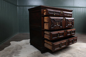 Period English Oak Chest of Drawers c.1690-1710