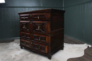 Period English Oak Chest of Drawers c.1690-1710