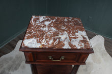 Load image into Gallery viewer, French Marble Top Chevet c.1880