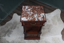 Load image into Gallery viewer, French Marble Top Chevet c.1880