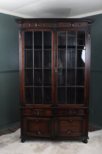 English Oak Bookcase c.1900