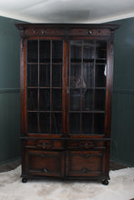 Load image into Gallery viewer, English Oak Bookcase c.1900