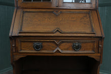 Load image into Gallery viewer, English Oak Fall Front Desk c.1900