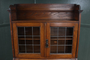 English Oak Fall Front Desk c.1900