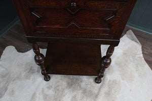 English Oak Cabinet c.1900