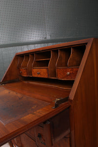 English Burl Walnut Desk c.1900