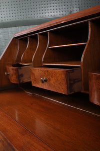 English Burl Walnut Desk c.1900