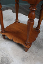 Load image into Gallery viewer, French Fruitwood Marble Topped Chevet c.1890