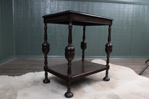 English Oak Occasional Table c.1900