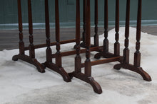 Load image into Gallery viewer, English Mahogany Nest of Tables c.1900