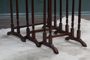 English Mahogany Nest of Tables c.1900