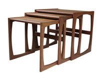 Load image into Gallery viewer, Midcentury GPlan Quadrille Nest of Tables c.1960