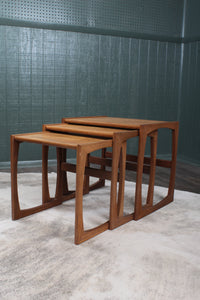 Midcentury GPlan Quadrille Nest of Tables c.1960