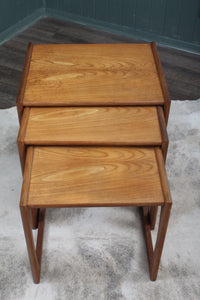 Midcentury GPlan Quadrille Nest of Tables c.1960