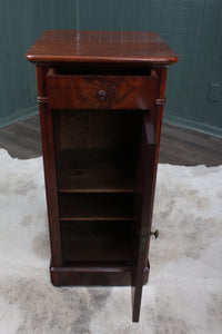 Petite English Mahogany Cabinet c.1900