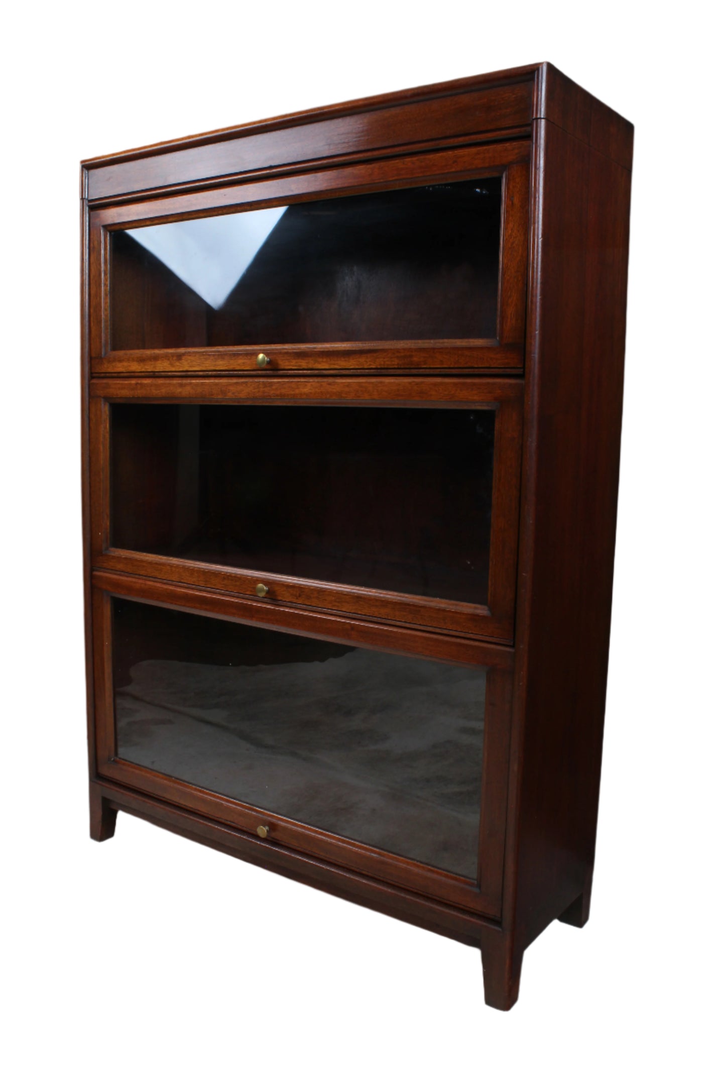 English Mahogany Bookcase c.1900