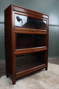 English Mahogany Bookcase c.1900