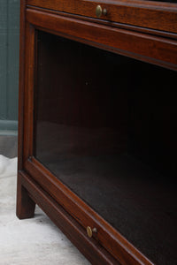 English Mahogany Bookcase c.1900