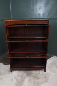 English Mahogany Bookcase c.1900