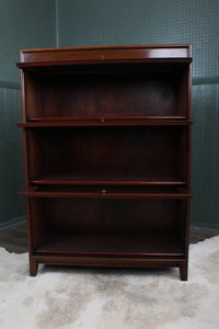 English Mahogany Bookcase c.1900