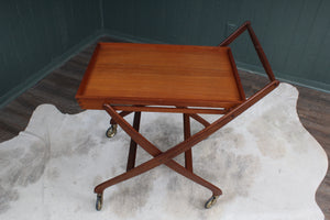 Danish Midcentury Campaign Trolley by Svend Aage Madsen for K. Knudsen and Son c.1960