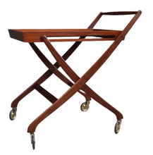 Load image into Gallery viewer, Danish Midcentury Campaign Trolley by Svend Aage Madsen for K. Knudsen and Son c.1960