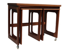 Load image into Gallery viewer, Teak Nest of Tables by McIntosh c.1960