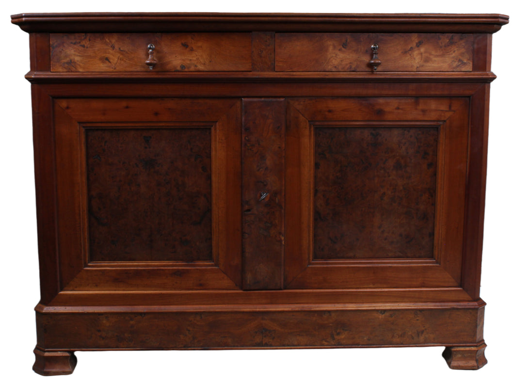 French Burl Walnut Cabinet c.1790