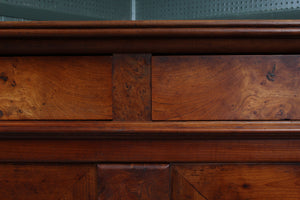 French Burl Walnut Cabinet c.1790