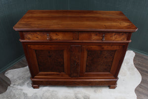 French Burl Walnut Cabinet c.1790