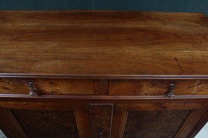 French Burl Walnut Cabinet c.1790