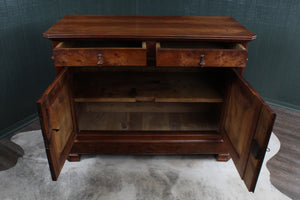 French Burl Walnut Cabinet c.1790