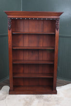 Load image into Gallery viewer, Victorian Mahogany Bookcase c.1900