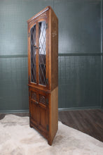 Load image into Gallery viewer, English Oak Corner Cabinet