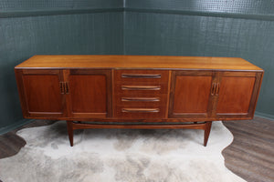 English Teak Credenza by GPlan "Fresco" c.1960