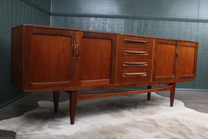 English Teak Credenza by GPlan "Fresco" c.1960