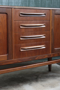 English Teak Credenza by GPlan "Fresco" c.1960