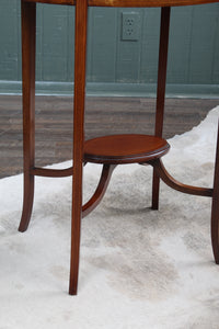 English Mahogany Occasional Table c.1900