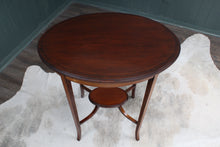 Load image into Gallery viewer, English Mahogany Occasional Table c.1900