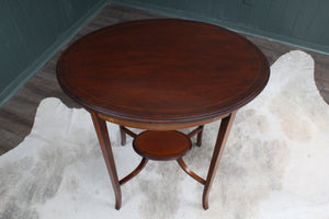 English Mahogany Occasional Table c.1900