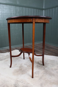 English Mahogany Occasional Table c.1900